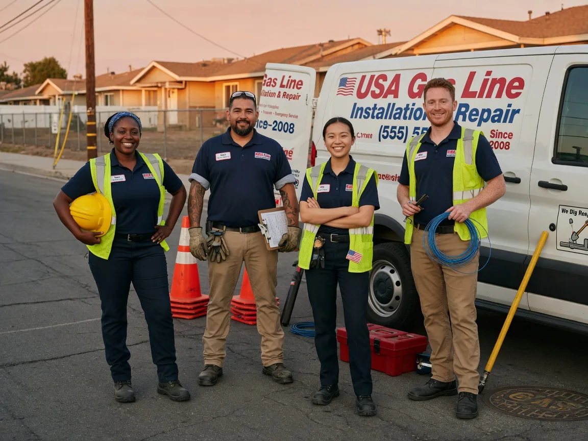 Gas Line Installation company in Providence, NC